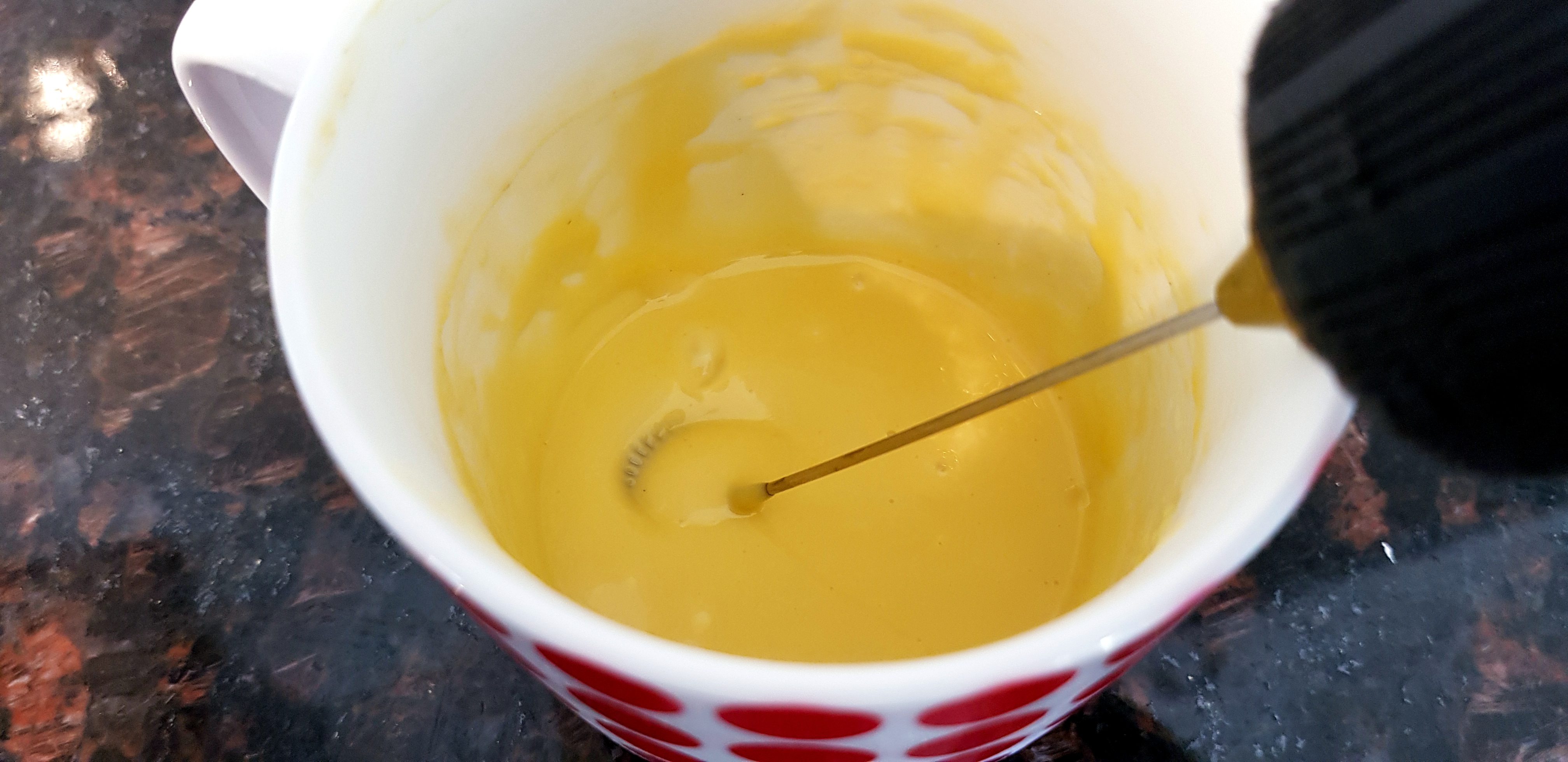 Full Proof Thickened Egg Yolks: Electric Power Drill Hack