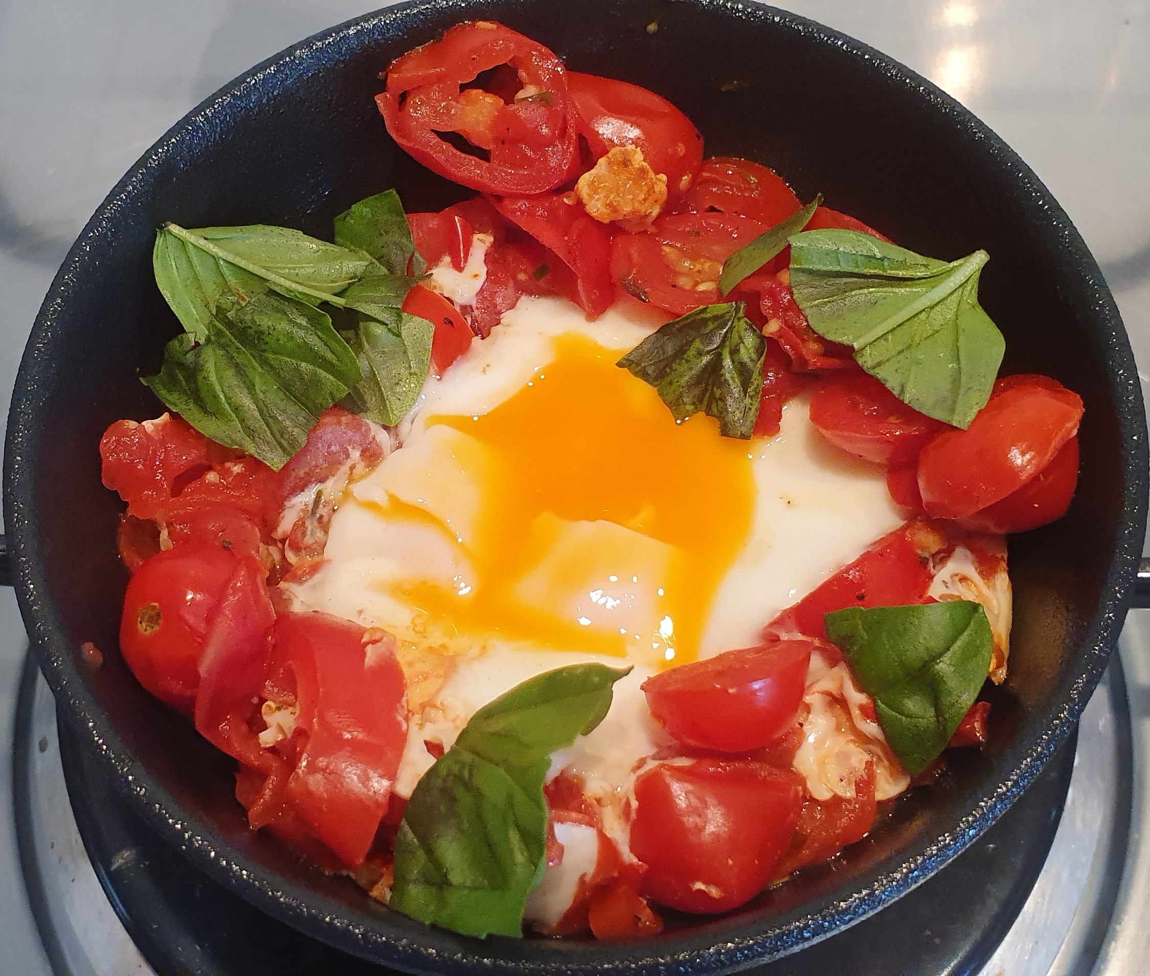 Easy Tomato Garam Masala Eggs
