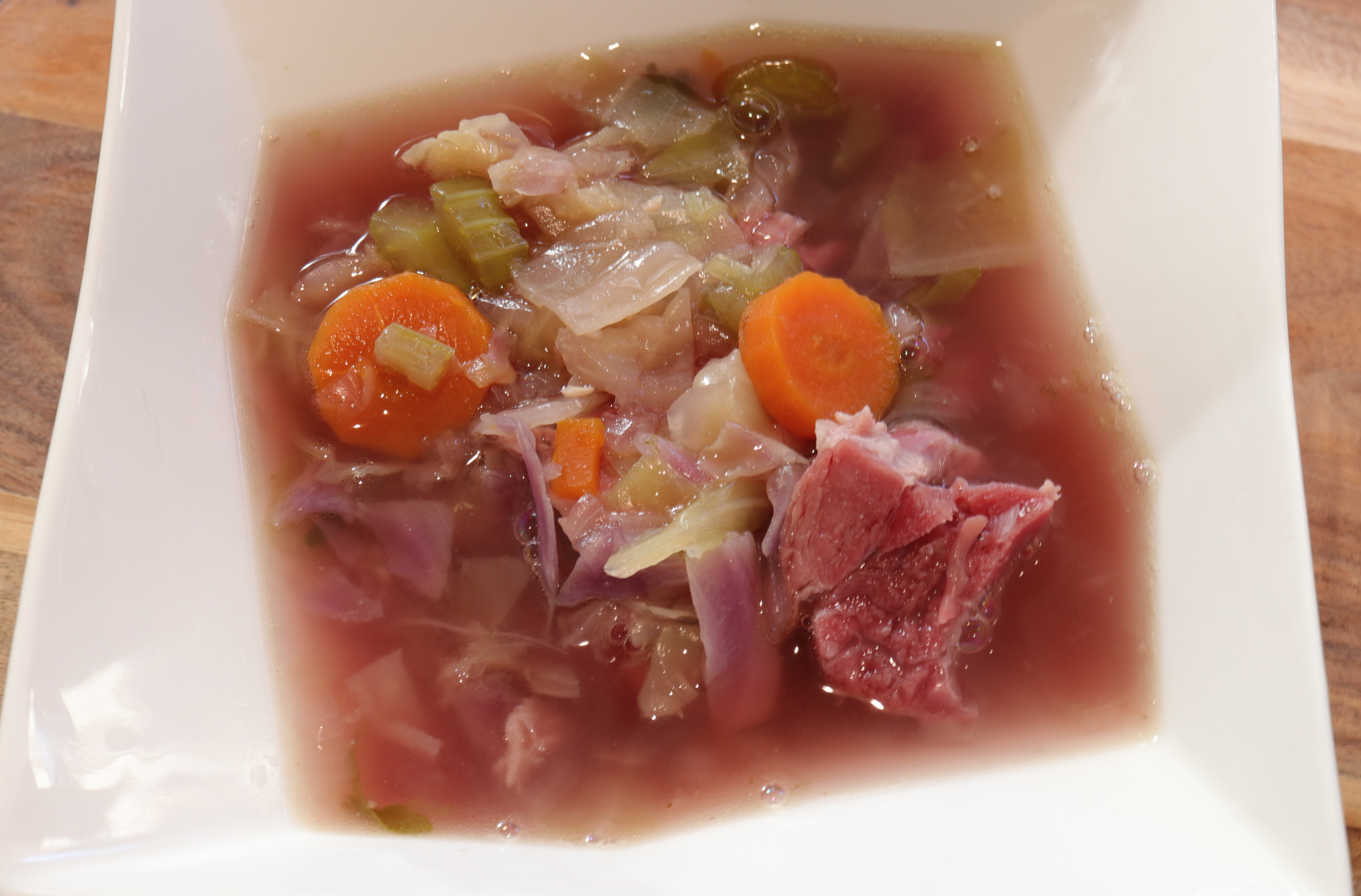 Ham Hock And Cabbage Soup Pressure Cooker