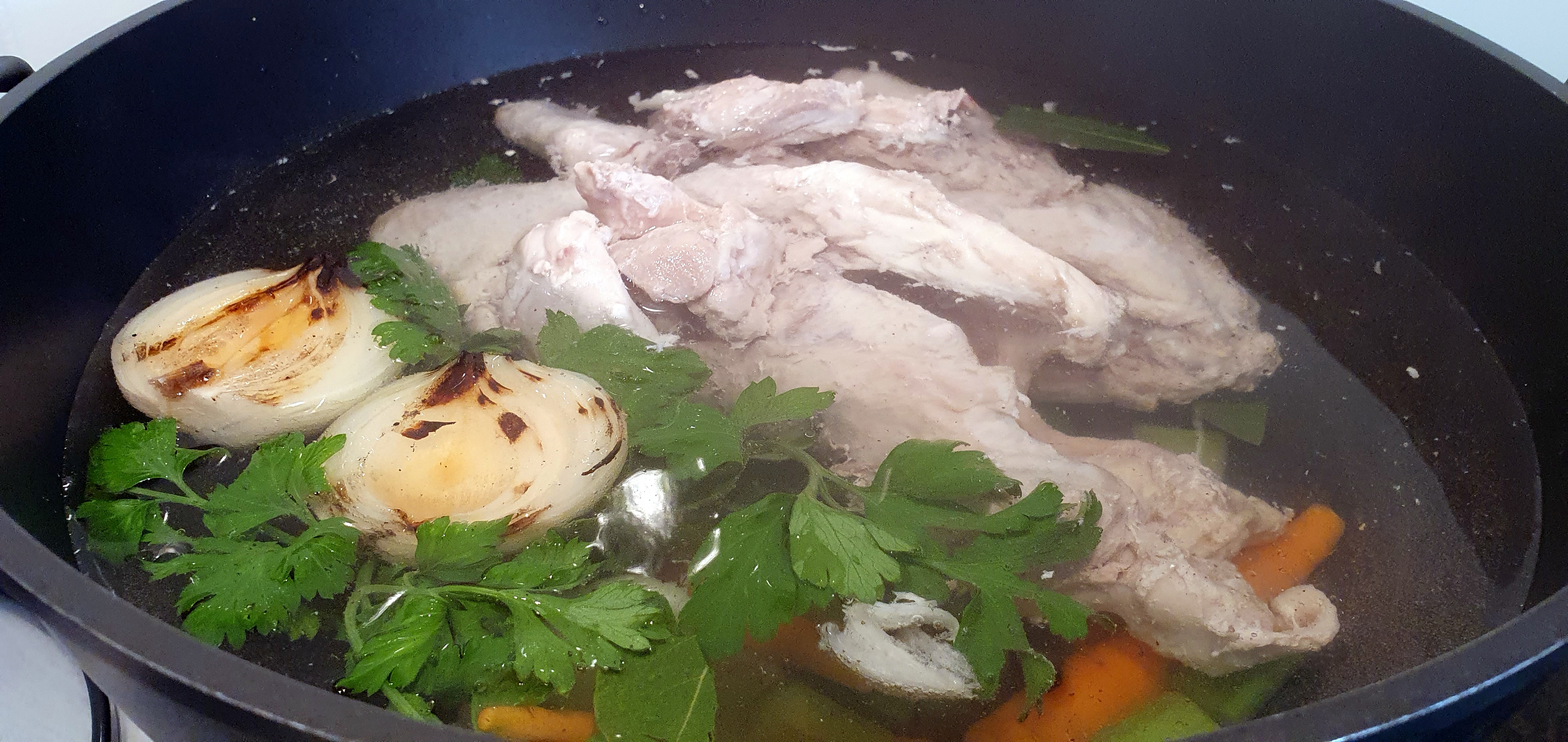 Italian Chicken Stock: Brodo Di Pollo