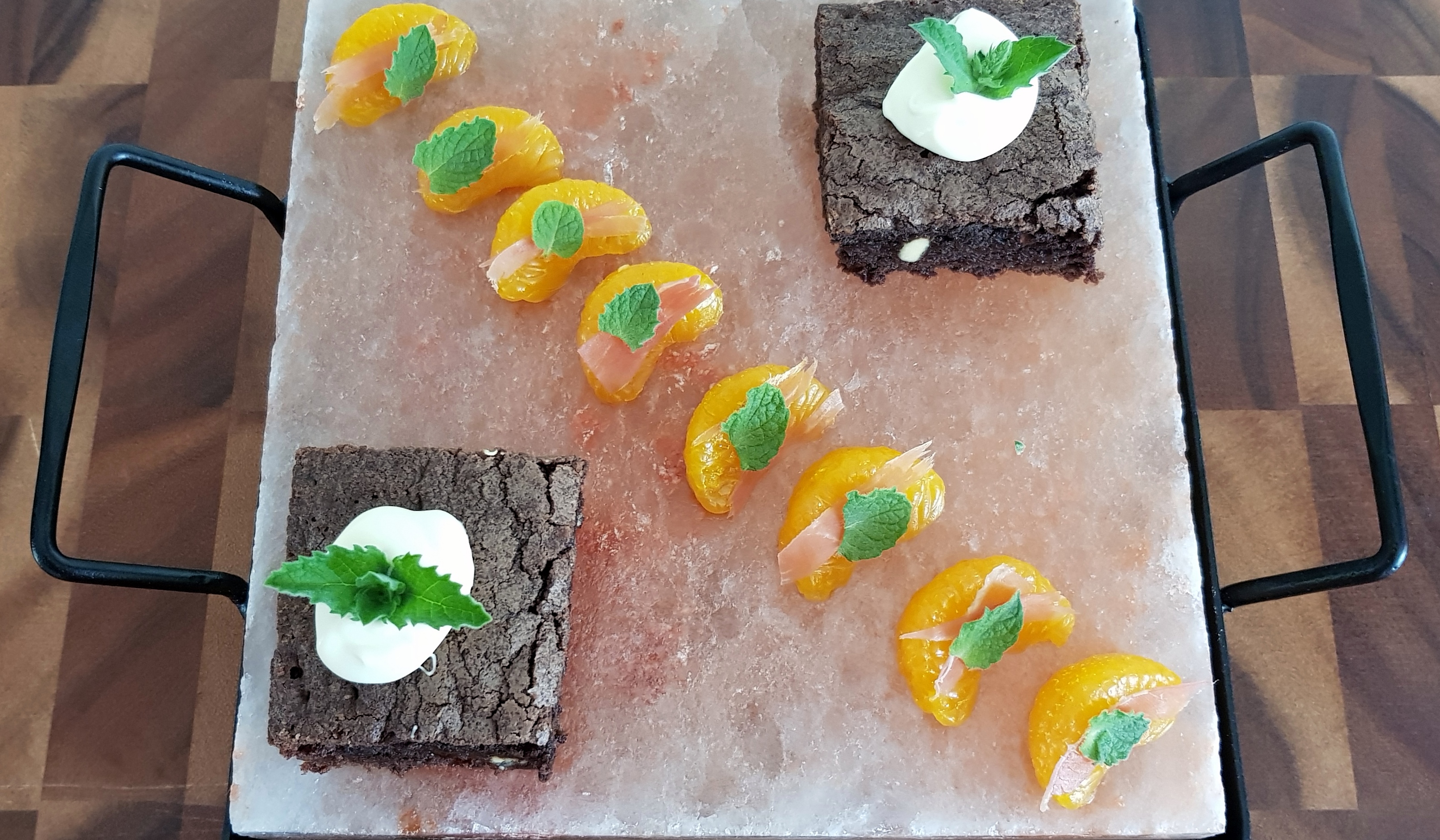 Himalayan Salt Block Dessert Platter