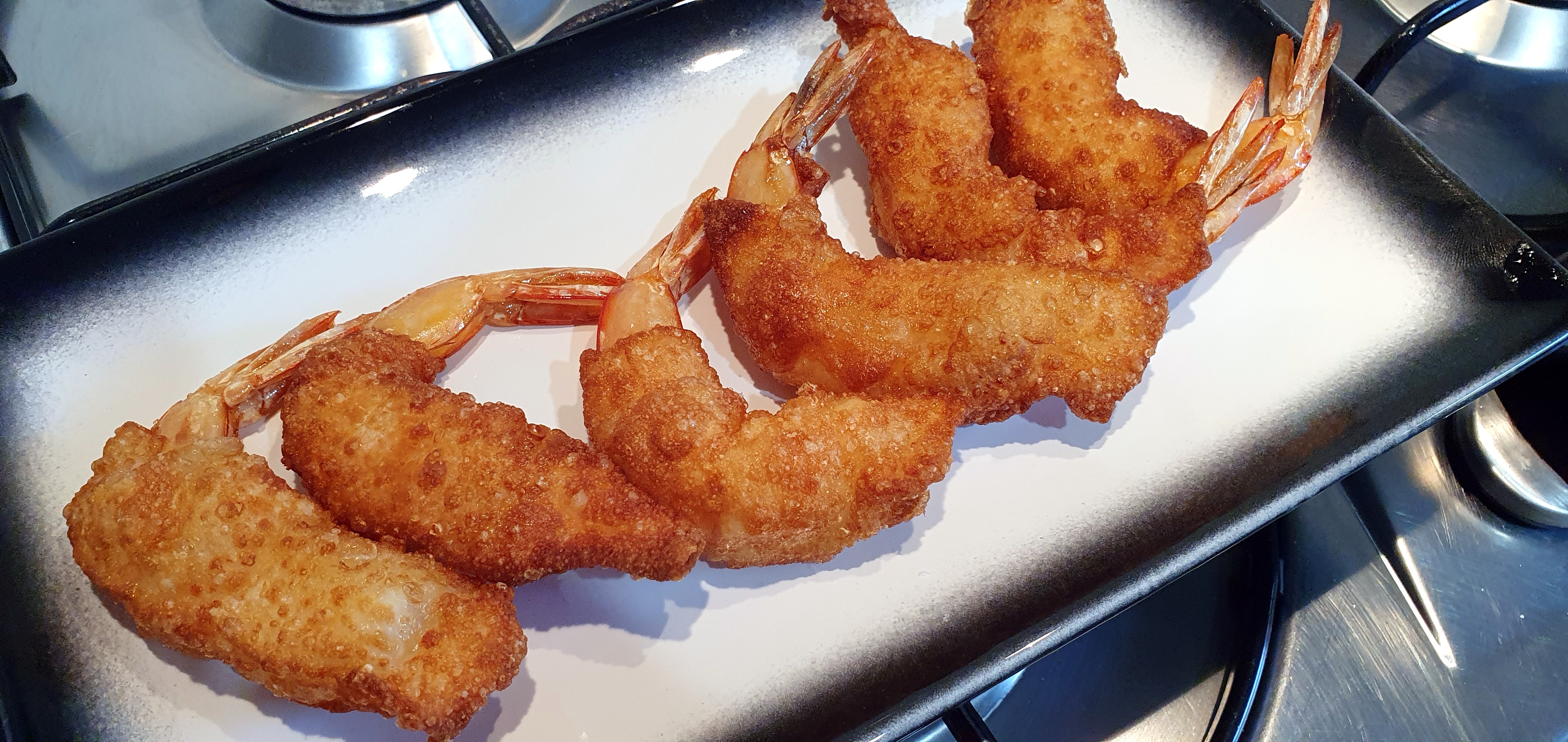 Deep Fried Whole Prawn Wanton Wraps