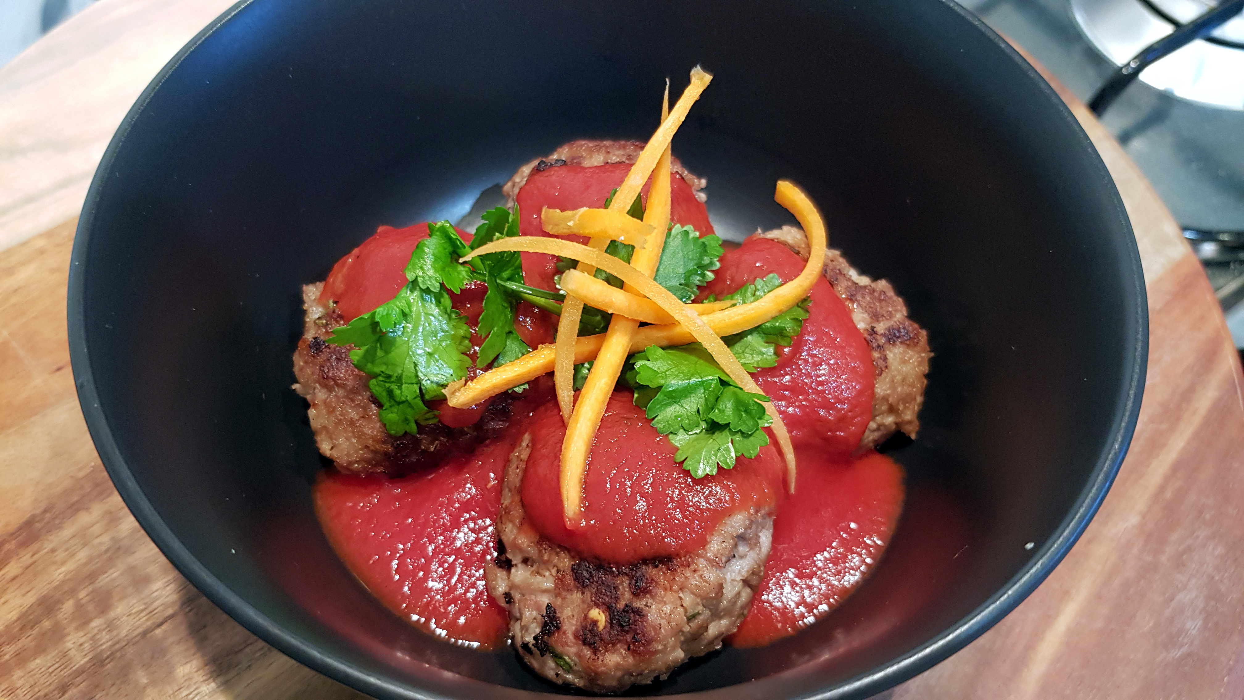 PK Makes Rick Stein’s Mint And Oregano Meatballs