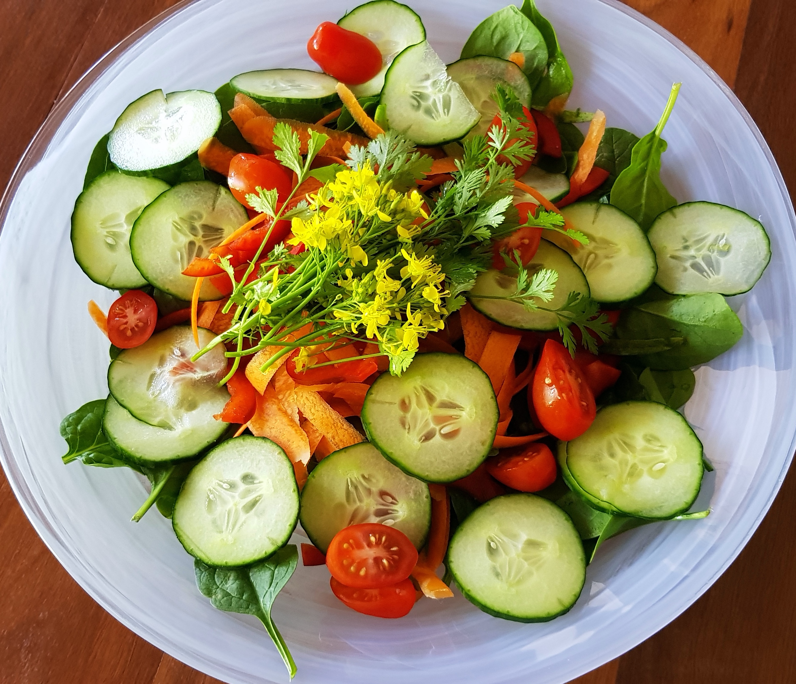 KT’s NoRecipe Green Salad