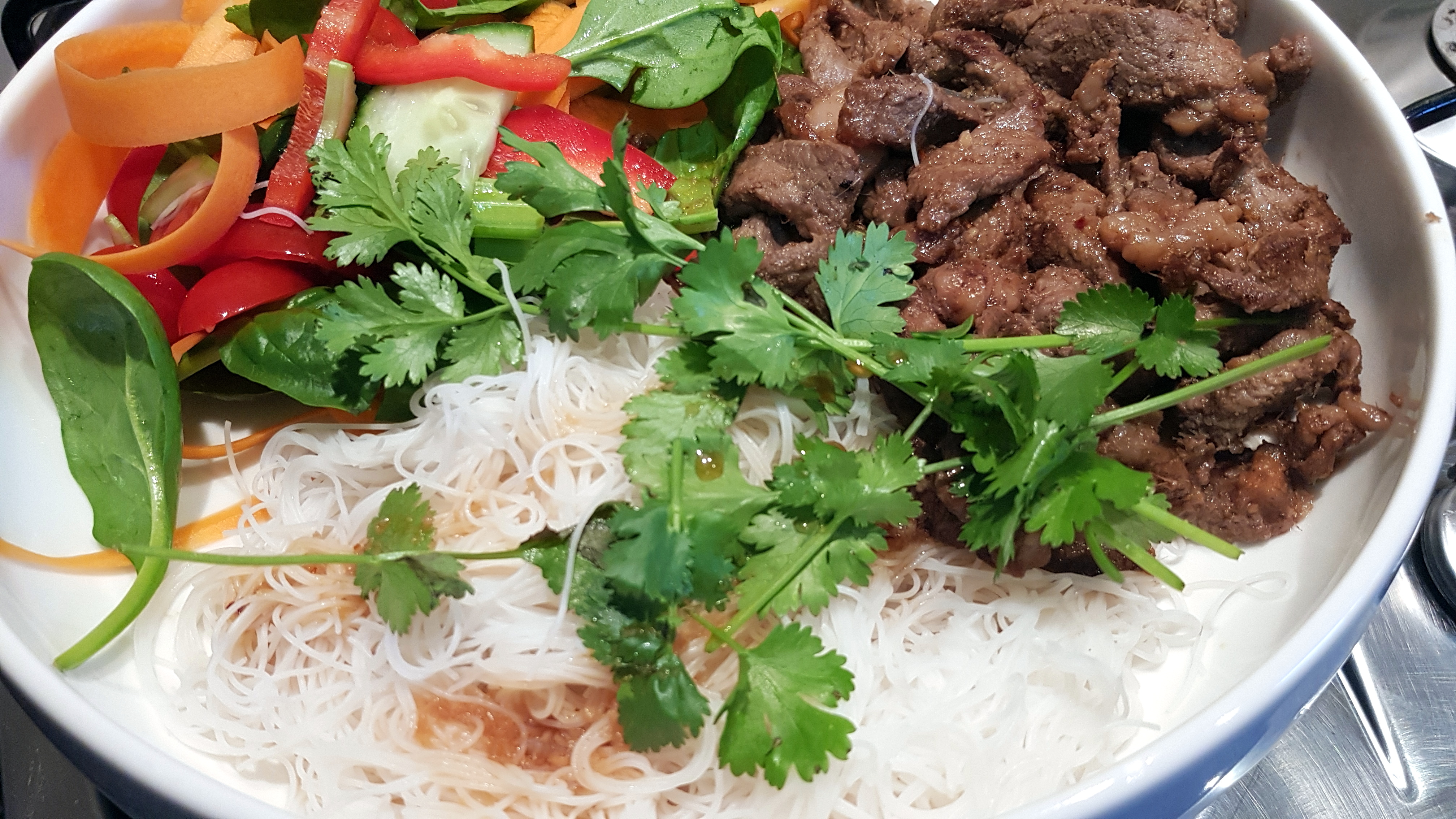 PK’s Vietnamese Beef Noodle Salad