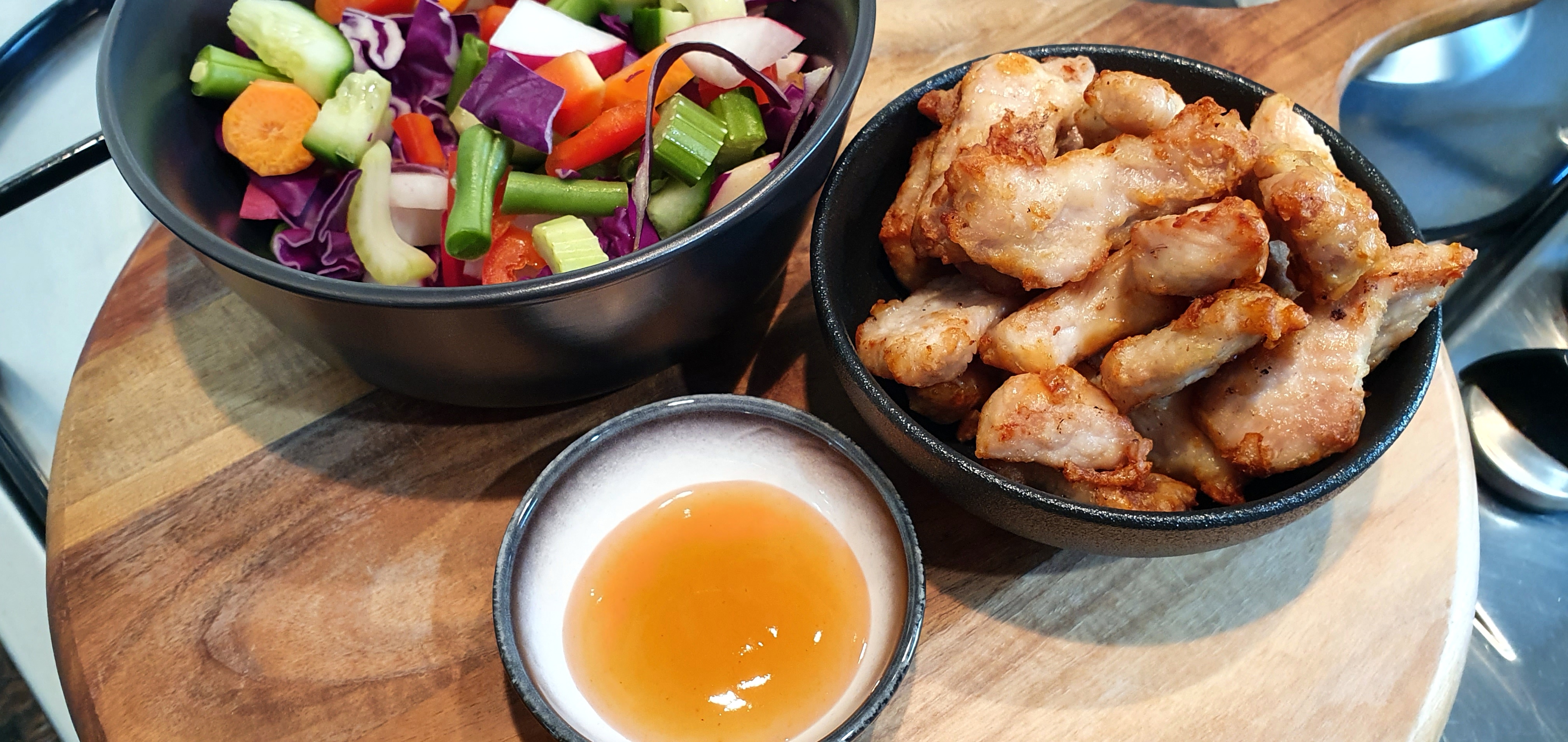 Glutinous Rice Battered Air Fryer Pork