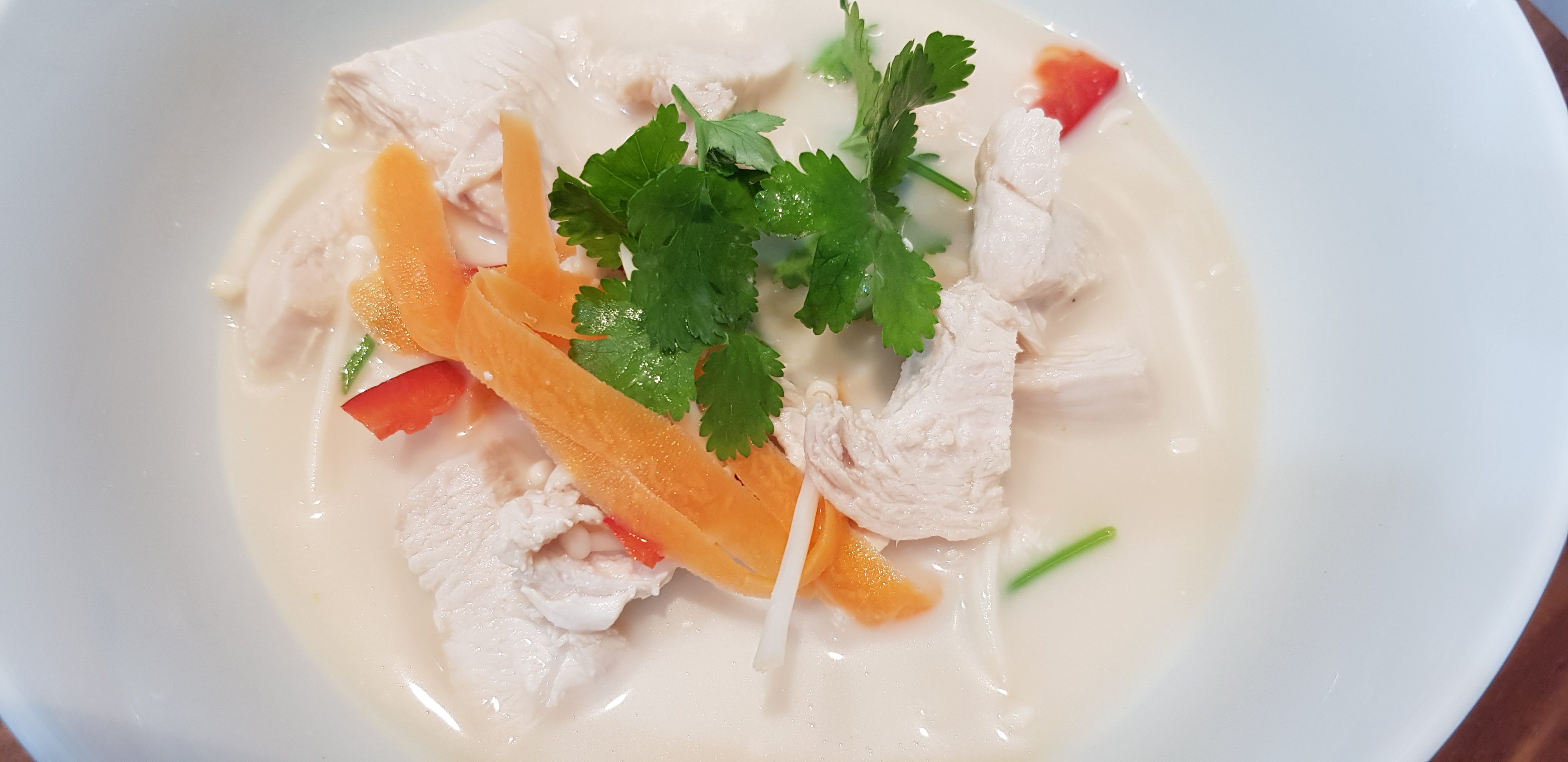 PK’s Simple Tom Kha Gai