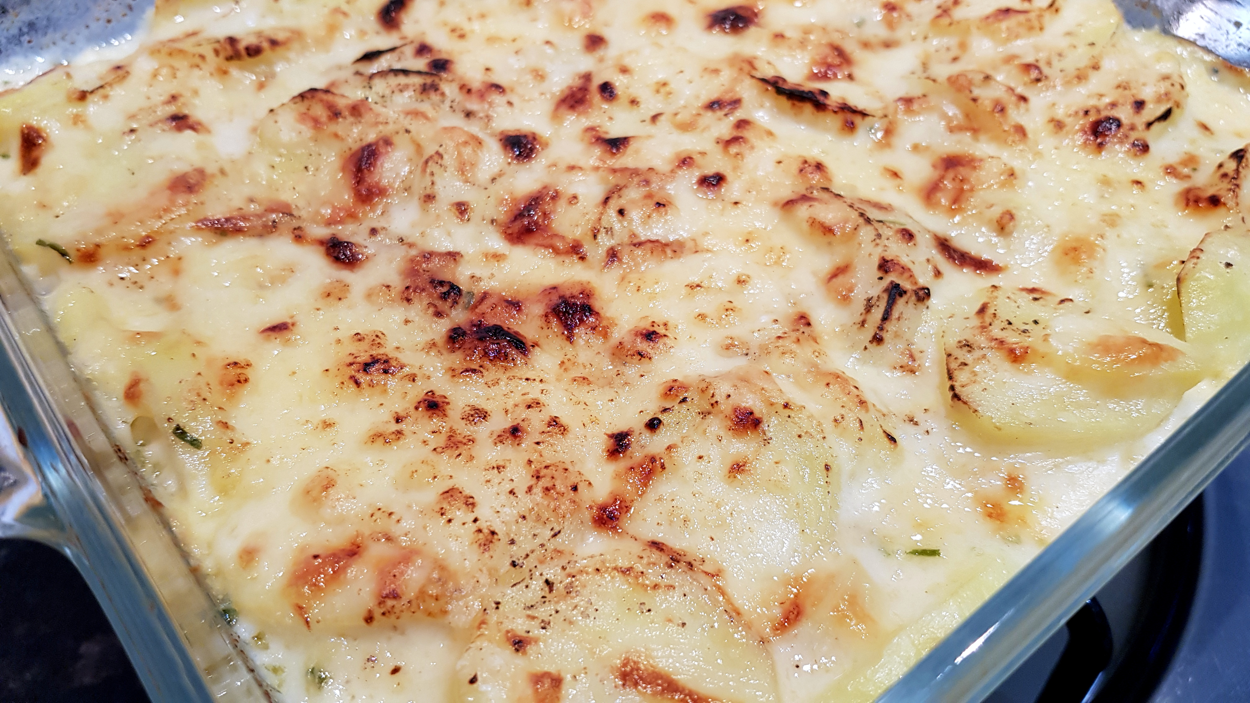 PK’S Rapid Fire Cheesy Potatoes