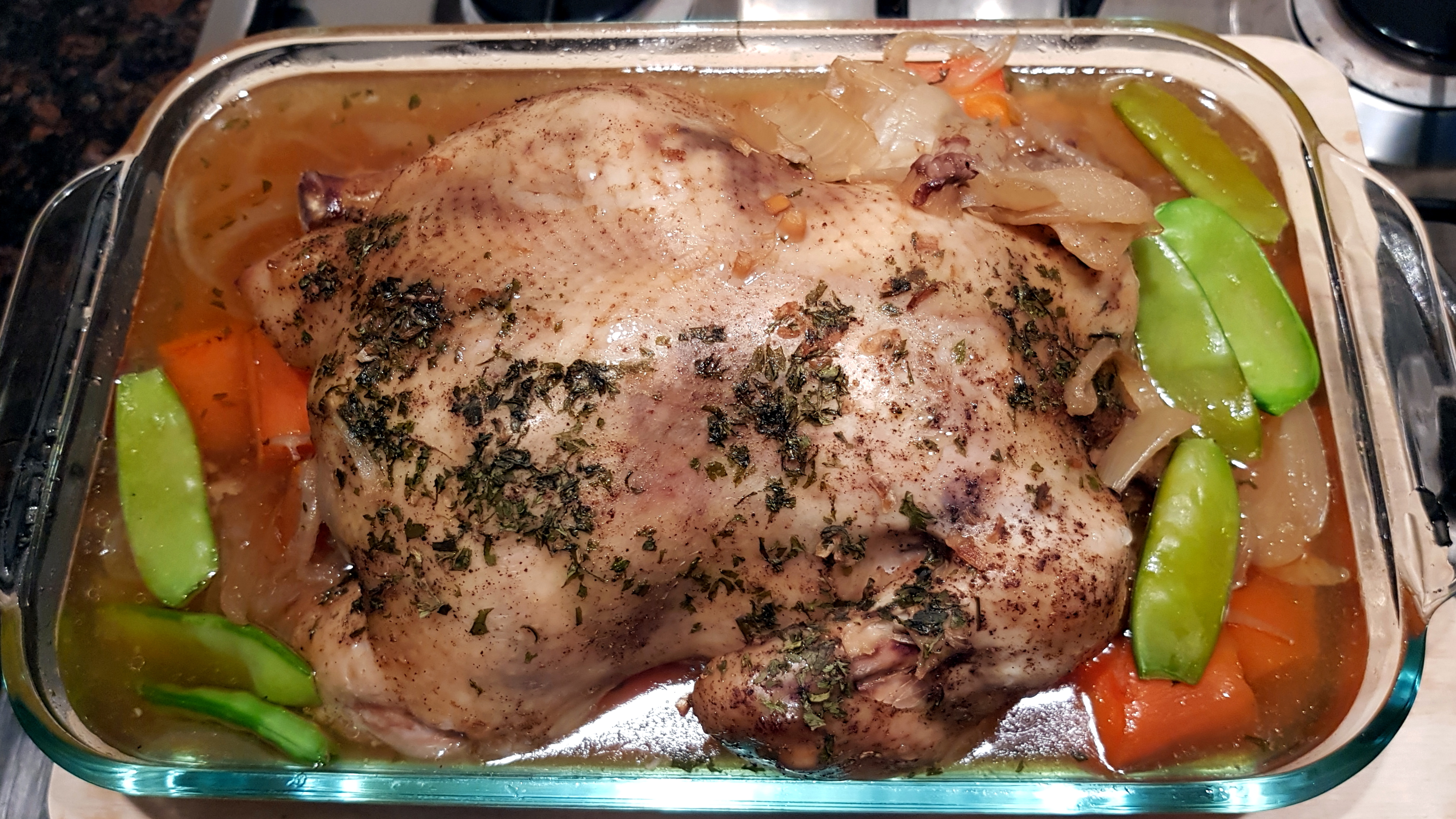 PK’s Slow Cooker Whole Chicken